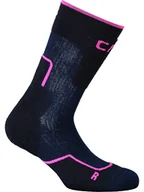 Skarpetki damskie - CMP Skarpety trekkingowe w kolorze granatowym - miniaturka - grafika 1