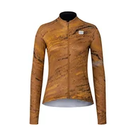 Koszulki i topy damskie - SPORTFUL 1122503 Cliff SUP W TH Jrs Koszulka Damska Leather Golden Oak Black S - miniaturka - grafika 1