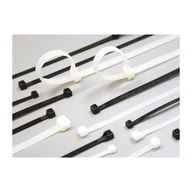 Inne mocowania - Opaska zaciskowa 7,6 x 300 biała 100 szt. ELEKTRO - miniaturka - grafika 1