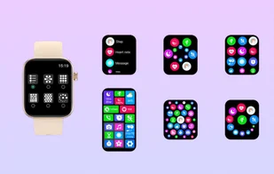Colmi P71 Złoty - Smartwatch - miniaturka - grafika 6