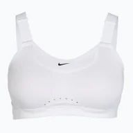 Bielizna sportowa damska - Biustonosz treningowy Nike Alpha High-Support white/white/stone mauve/black WYSYŁKA W 24H 30 DNI NA ZWROT - miniaturka - grafika 1