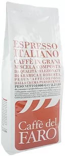 CAFFE DEL FARO Kawa ziarnista Caffe del Faro Espresso Italiano 1kg 1969-uniw - Kawa - miniaturka - grafika 1
