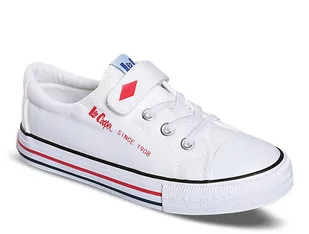 Buty dziecięce Lee Cooper Smart Step Białe (LCW-22-44-0804K) - Buty dla dziewczynek - miniaturka - grafika 1