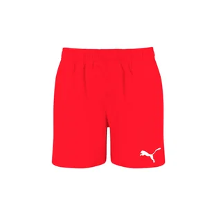 Kąpielówki męskie Puma, Mid Shorts, Czerwone - Kąpielówki męskie - miniaturka - grafika 1