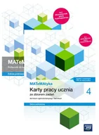 Matematyka - MATeMAtyka 4. Podręcznik i karty pracy ucznia dla liceum i technikum. Zakres podstawowy. Szkoły ponadpodstawowe - Joanna Czarnowska, Jolanta - miniaturka - grafika 1