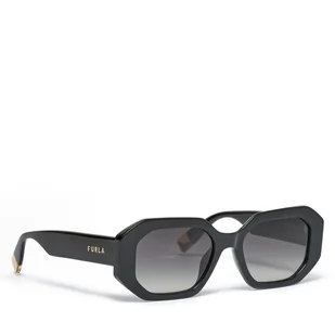 Okulary przeciwsłoneczne Furla Sunglasses WD00119-A.0116-O600-4-401-20-BD-D Czarny - Okulary przeciwsłoneczne - miniaturka - grafika 1