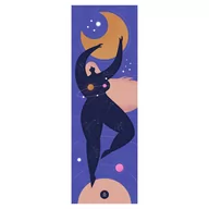 Maty do jogi - Podróżna mata do jogi, ćwiczeń i pilatesu COSMIC GIRL TRAVEL - miniaturka - grafika 1
