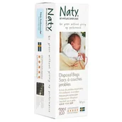 Pieluchy - Naty Worki ekologiczne na zużyte pieluchy 50szt. - miniaturka - grafika 1