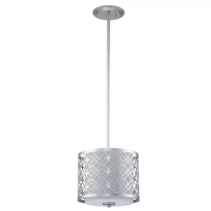 Ziggy lampa wisząca srebrna ZIGGY-1P-S-LS Elstead Lighting - Lampy sufitowe - miniaturka - grafika 1