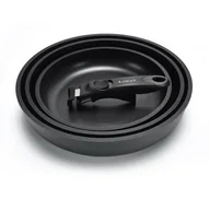 Patelnie - Mondex SMART Kpl.3szt patelnie aluminiowe Ilag 20/24/28cm odpinana rączka 994R GR5179-PROM - miniaturka - grafika 1