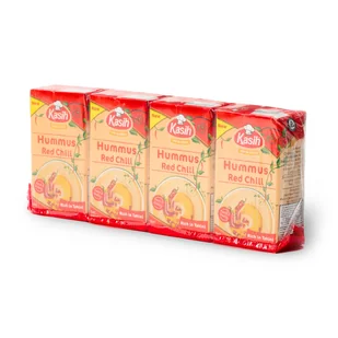 Hummus Tahini, Chili, 4 szt. x 135 g - Pasty warzywne - miniaturka - grafika 1