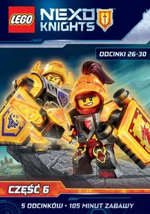 Galapagos LEGO Nexo Knights, Sezon 3 - Część 6 (odcinki 26-30) DVD Różni - Filmy animowane DVD - miniaturka - grafika 1