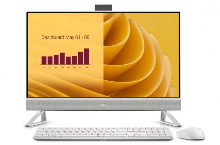 Komputer Dell 27 All-in-One EC27250 Win11Pro 7-150U/16GB/1TB/27.0 FHD Touch/GeForce MX 570A/Cam/WLAN + BT/Backlit Kb/3Y ProSupport