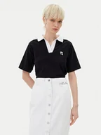 Koszulki i topy damskie - KARL LAGERFELD Polo A2W17111 Czarny Regular Fit - miniaturka - grafika 1