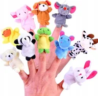 Pacynki - Jokomisiada Pacynki kukiełki na palec zwierzątka 10szt ZA3675 - miniaturka - grafika 1