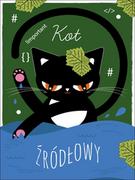 Plakaty - Kot Źródłowy zielony - plakat Wymiar do wyboru: 60x80 cm - miniaturka - grafika 1