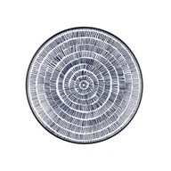 Talerze - Talerz deserowy Fado Blue 19 cm wielokolorowy - miniaturka - grafika 1