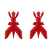 Kolczyki - Kolczyki Patrizia Pepe 8J1396/M086-R880 Czerwony - miniaturka - grafika 1