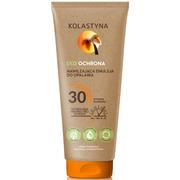 Balsamy i kremy do opalania - Kolastyna ECO OCHRONA - Nawilżająca emulsja do opalania SPF30 - 150ml - miniaturka - grafika 1