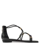 Sandały damskie - Aldo Sandały Oceriwenflex 13388400 Czarny - miniaturka - grafika 1