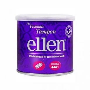 Ellen MEDIMES SP Z O.O  Normal tampony probiotyczne 22 sztuki 9105016 - Tampony - miniaturka - grafika 1