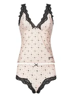 Piżamy damskie - Guess Piżama O4BG01 KCF20 Różowy - miniaturka - grafika 1