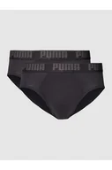Majtki damskie - Figi z detalem z logo w zestawie 2 szt. - Puma - miniaturka - grafika 1