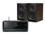 Zestawy stereo - Yamaha RX-V6A (czarny) + Uni-Fi Reference B6 (czarny) - miniaturka - grafika 1