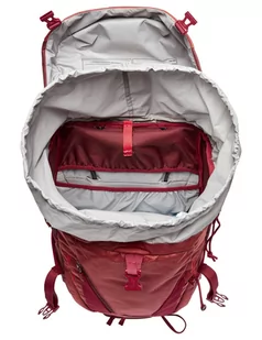 Damski plecak turystyczny Vaude Asymmetric 38+8 czerwony - Torebki damskie - miniaturka - grafika 4