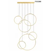 Lampy sufitowe - MOOSEE lampa wisząca CIRCULO SIX złota MSE1501100603 - miniaturka - grafika 1