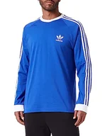Koszulki męskie - adidas Długa koszulka męska, Nasiona Lucid Blue, M - miniaturka - grafika 1