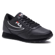 Sneakersy damskie - Fila Sneakersy Orbit Low Wmn 1010308.12V Black/Black - miniaturka - grafika 1