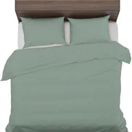 Pościel - Antyalergiczna Pościel 160x220+2x70x80 100% Bawełna Naturalna Oliwka - miniaturka - grafika 1