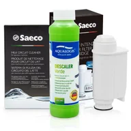 Akcesoria i części do ekspresów do kawy - Zestaw Do Saeco Philips, Intenza+, Środek do Obiegu Mleka CA6705/60 , Odkamieniacz Verde 250ml - miniaturka - grafika 1