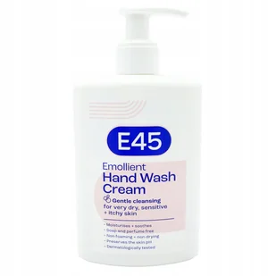 E45 bezzapachowy krem do mycia rąk 250 ml - Kosmetyki kąpielowe dla dzieci - miniaturka - grafika 1