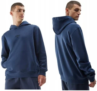BLUZA z KAPTUREM męska 4F KANGURKA TFSWM0710 XL - Bluzy męskie - miniaturka - grafika 1