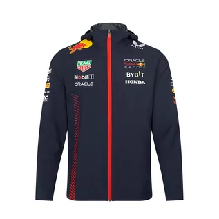 Kurtki męskie - Kurtka męska Rain granatowa Red Bull Racing 2023 - grafika 1