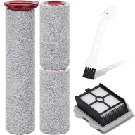 Filtry do odkurzaczy - Zestaw zamienny do odkurzacza Roborock Dyad Pro/Dyad Pro Combo – 3 rolki, 1 filtr i szczotka czyszcząca - miniaturka - grafika 1