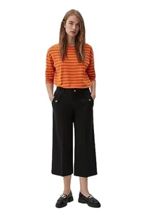 S.OLIVER SPODNIE CZARNE SZEROKIE DO POŁOWY ŁYDKI DAMSKIE 42 6BA - Spodnie damskie S.OLIVER SPODNIE CZARNE SZEROKIE DO POŁOWY ŁYDKI DAMSKIE 42 6BA - Spodnie damskie - miniaturka - grafika 1