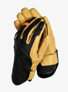 Rękawiczki damskie Salewa Ortles AM Leather Gloves - black out - Rękawiczki - miniaturka - grafika 1