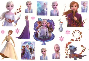 Tatuaże dla Dzieci Frozen, Anna Elza (1 szt) - Zabawki kreatywne - miniaturka - grafika 1
