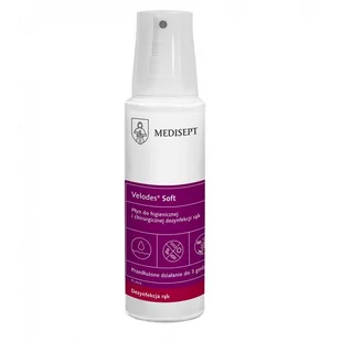 Medi-line Velodes Soft Płyn do higienicznej i chirurgicznej dezynfekcji rąk 250 ml - Dezynfekcja - miniaturka - grafika 1
