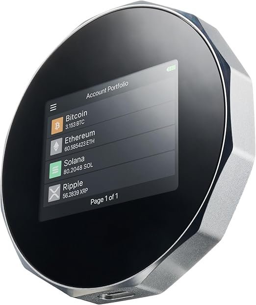 SECUX NAJBEZPIECZNIEJSZY PORTFEL SPRZĘTOWY BLUETOOTH EKRAN DOTYKOWY CRYPTO