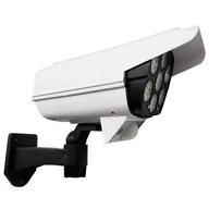 Lampy ogrodowe - Naświetlacz solarny LED Kamera 32395 Polux 1W 6000K z pilotem i czujnikiem Pir - miniaturka - grafika 1