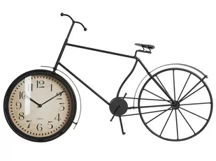 Zegar Stojący W Kształcie Roweru Czarny Lillo - Zegary - miniaturka - grafika 1