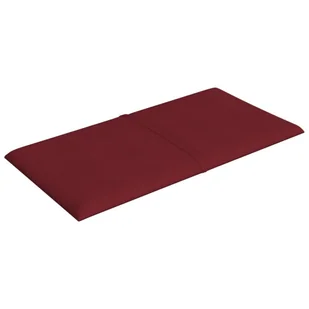 Panele ścienne, 12 szt., kolor wina, 30x15 cm, tkanina, 0,54 m² - Panele ścienne i boazeria - miniaturka - grafika 5
