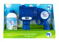 Bańki mydlane - Fru Blu Bańkowy Shooter + Płyn  0,4L Tm Toys - miniaturka - grafika 1