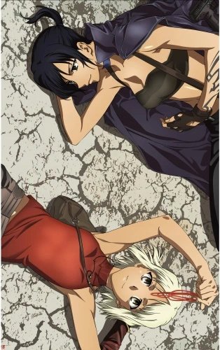 Plakat Anime Manga Canaan CAN_036 A2 (custom)