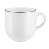 Kubki - Kubek 350 Ml Porcelanowy Plus Platin Villa Italia - miniaturka - grafika 1