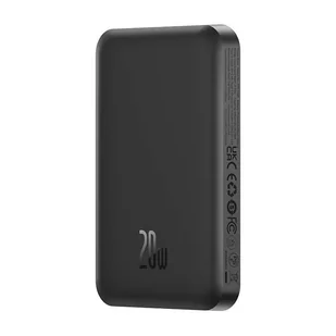 Baseus Magnetyczny mini powerbank 5000mAh 20W Czarny - Powerbanki - miniaturka - grafika 4
